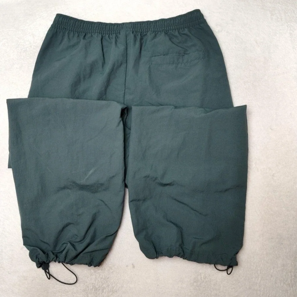 Nike Jogger Pants Womens L Green Sports Everything Nylon Jogger Pockets FQ3588